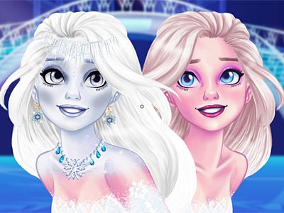 New Makeup Snow Queen Eliza